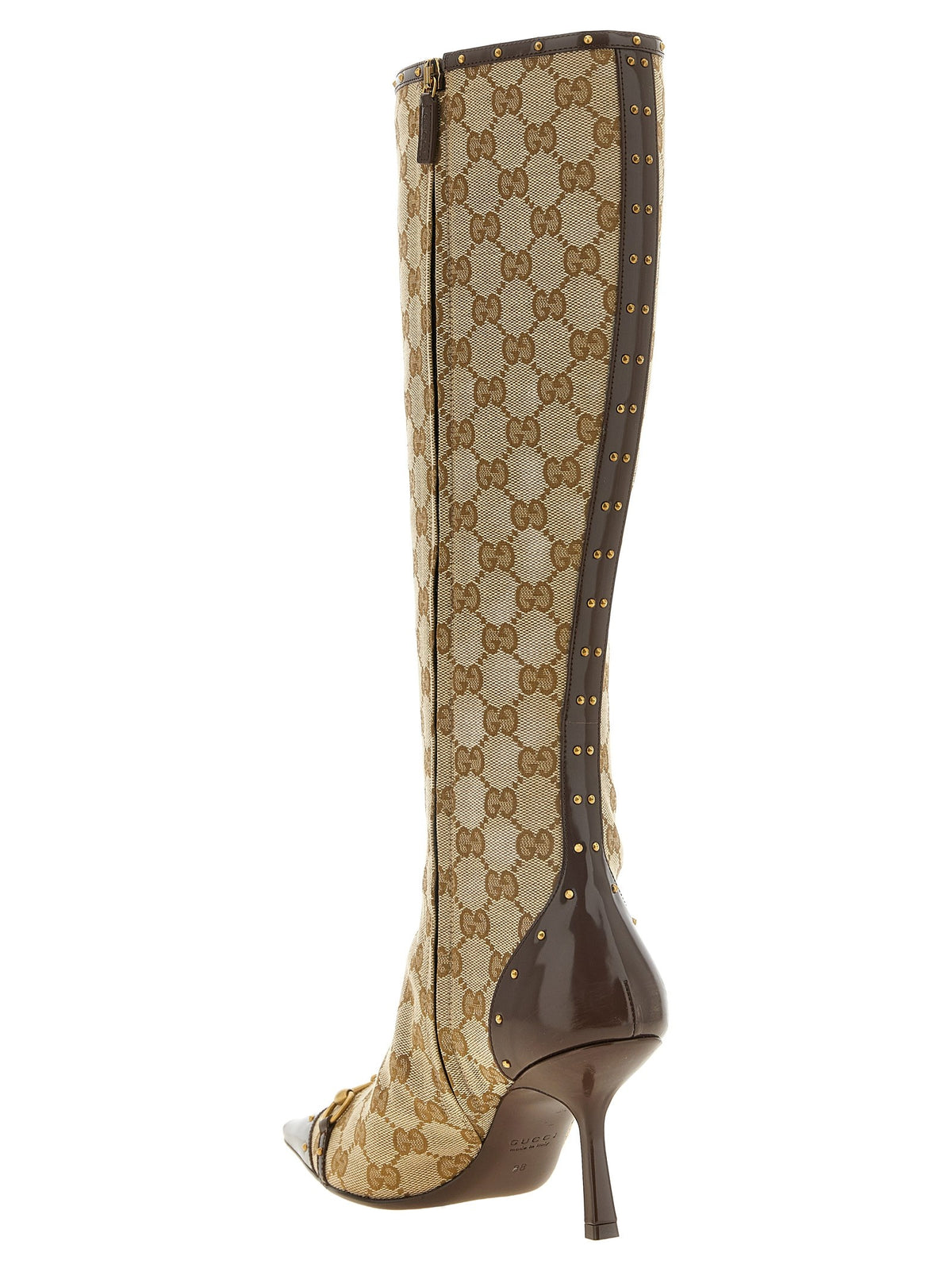Beige 'Savoy' boots