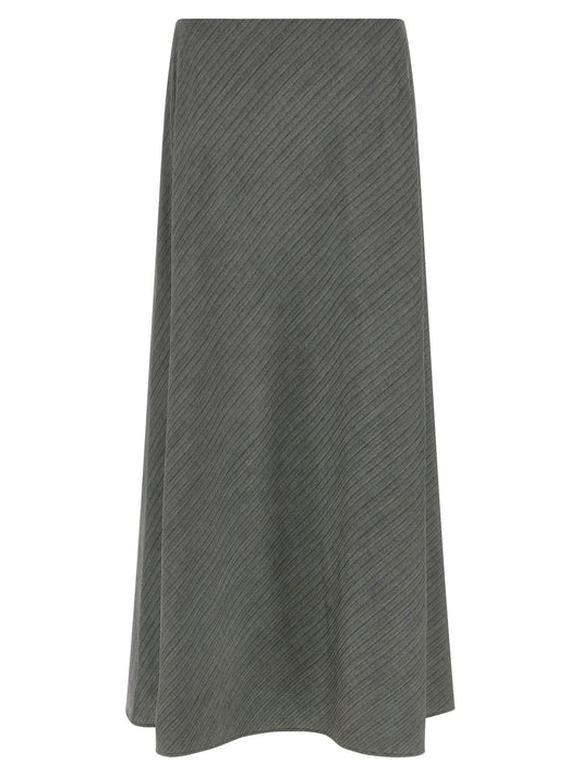 Bell chevron skirt