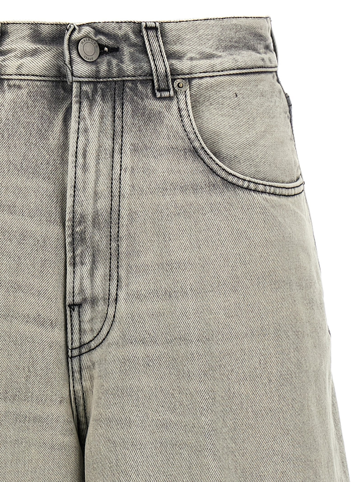 'Belle Pearl Grey' Bermuda Shorts