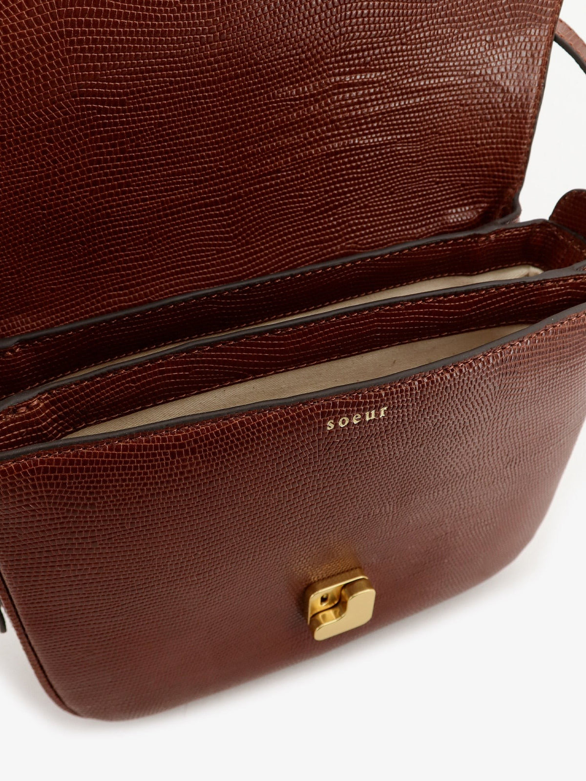 Bellissima Maxi leather shoulder bag
