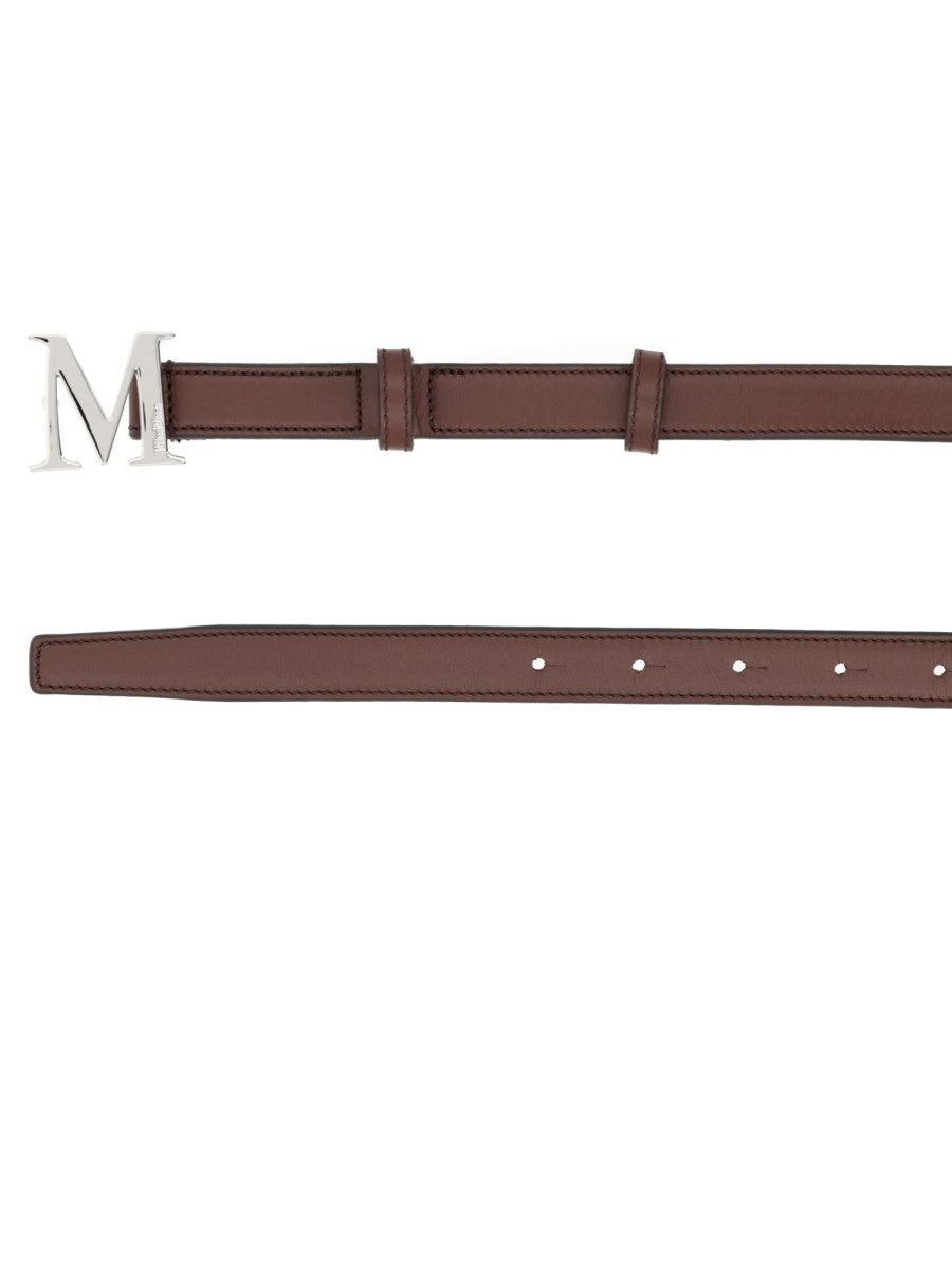 BELT WITH LOGO BUCKLE