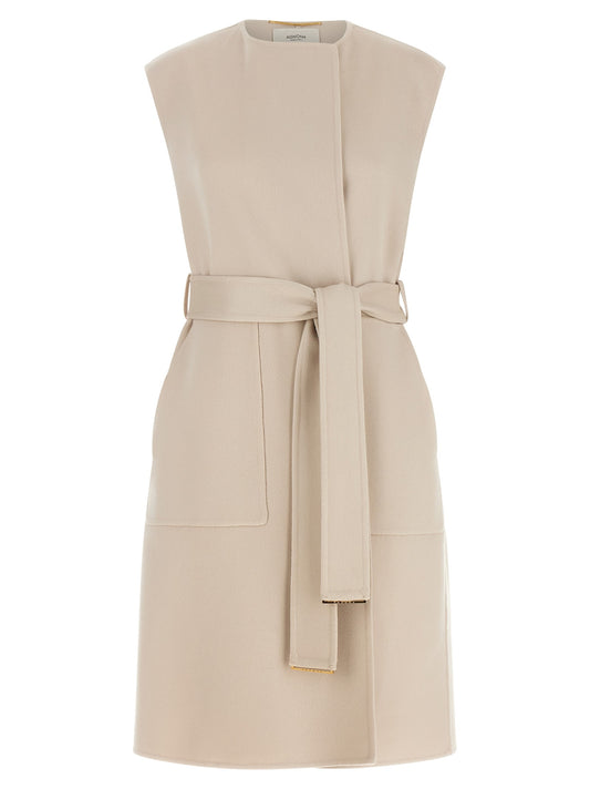 Belted vest