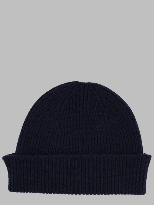Berretto a Coste con Patch Logo