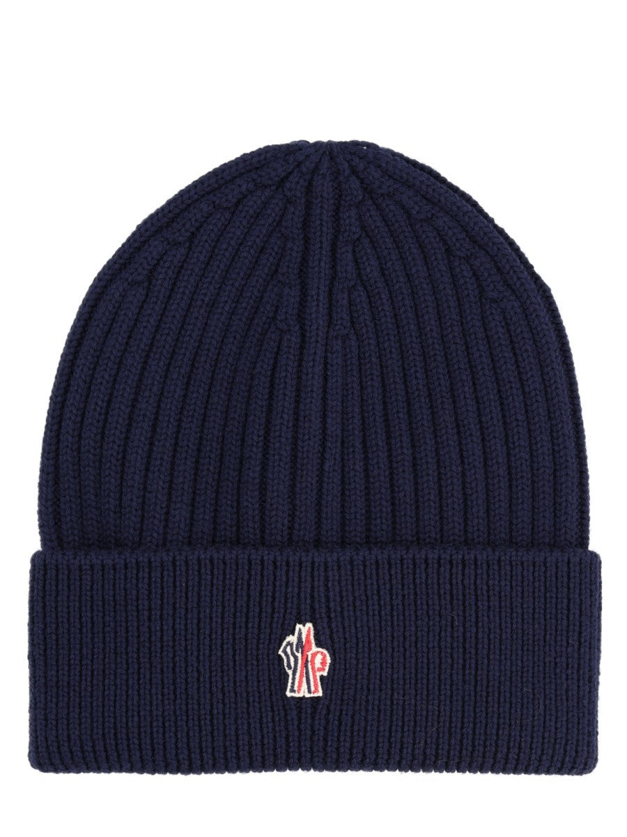 Berretto in Lana con Patch Logo