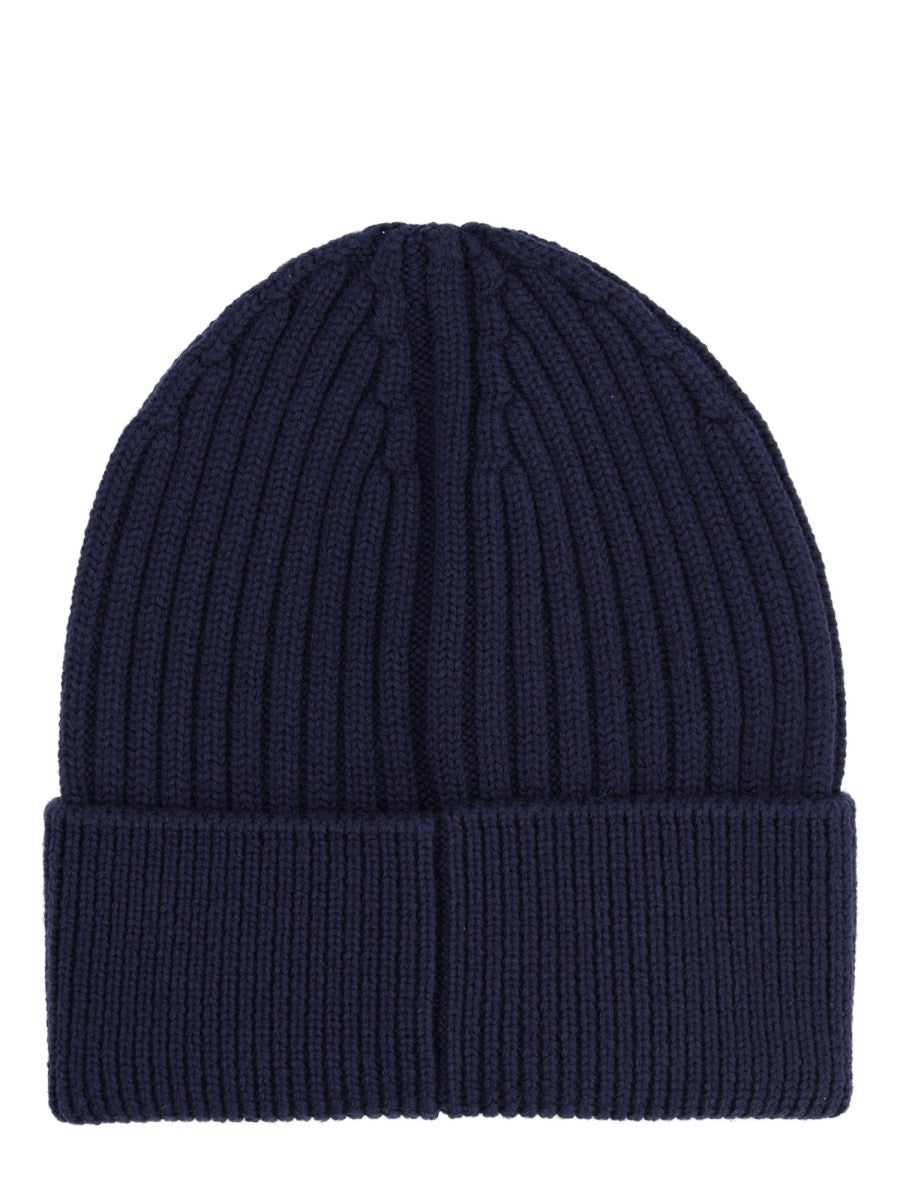 Berretto in Lana con Patch Logo
