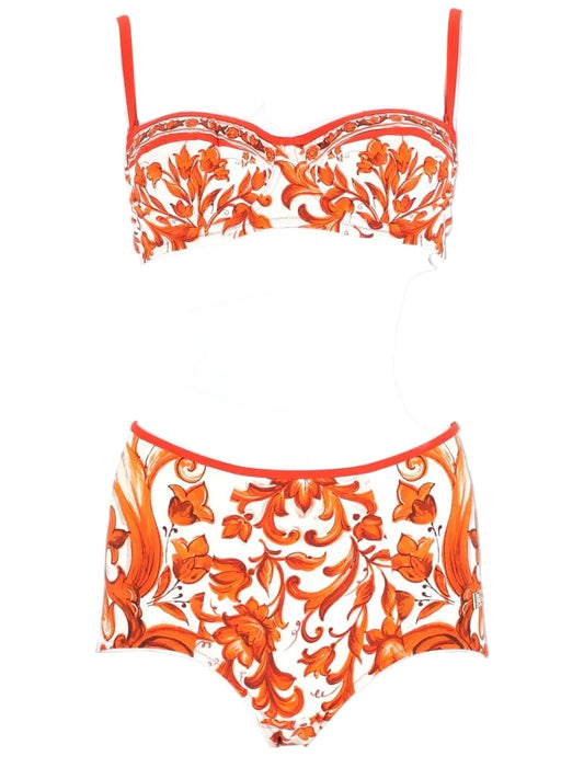 BIKINI STAMPA MAIOLICA