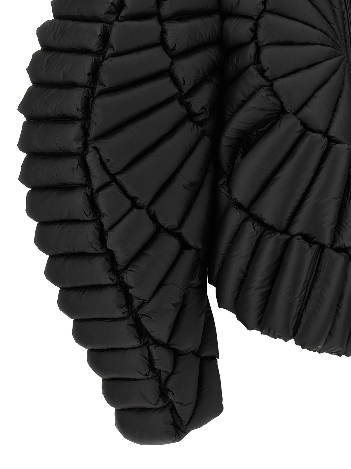 Black 3D down jacket