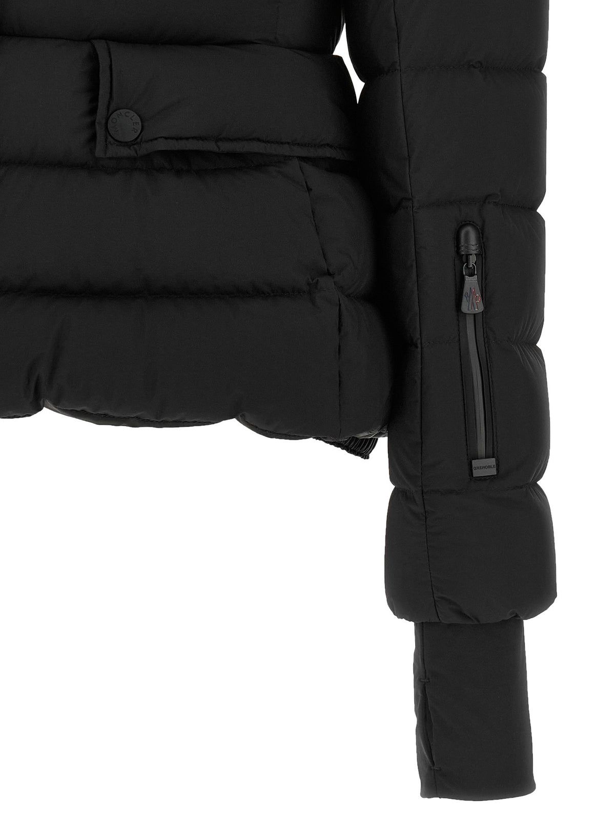 Black 'Armoniques' ski down jacket