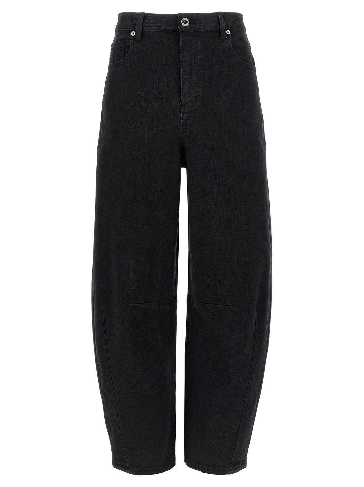 'Black Barrel Leg' jeans