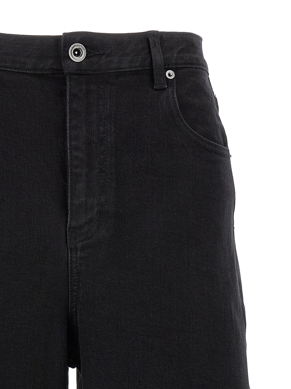 'Black Barrel Leg' jeans