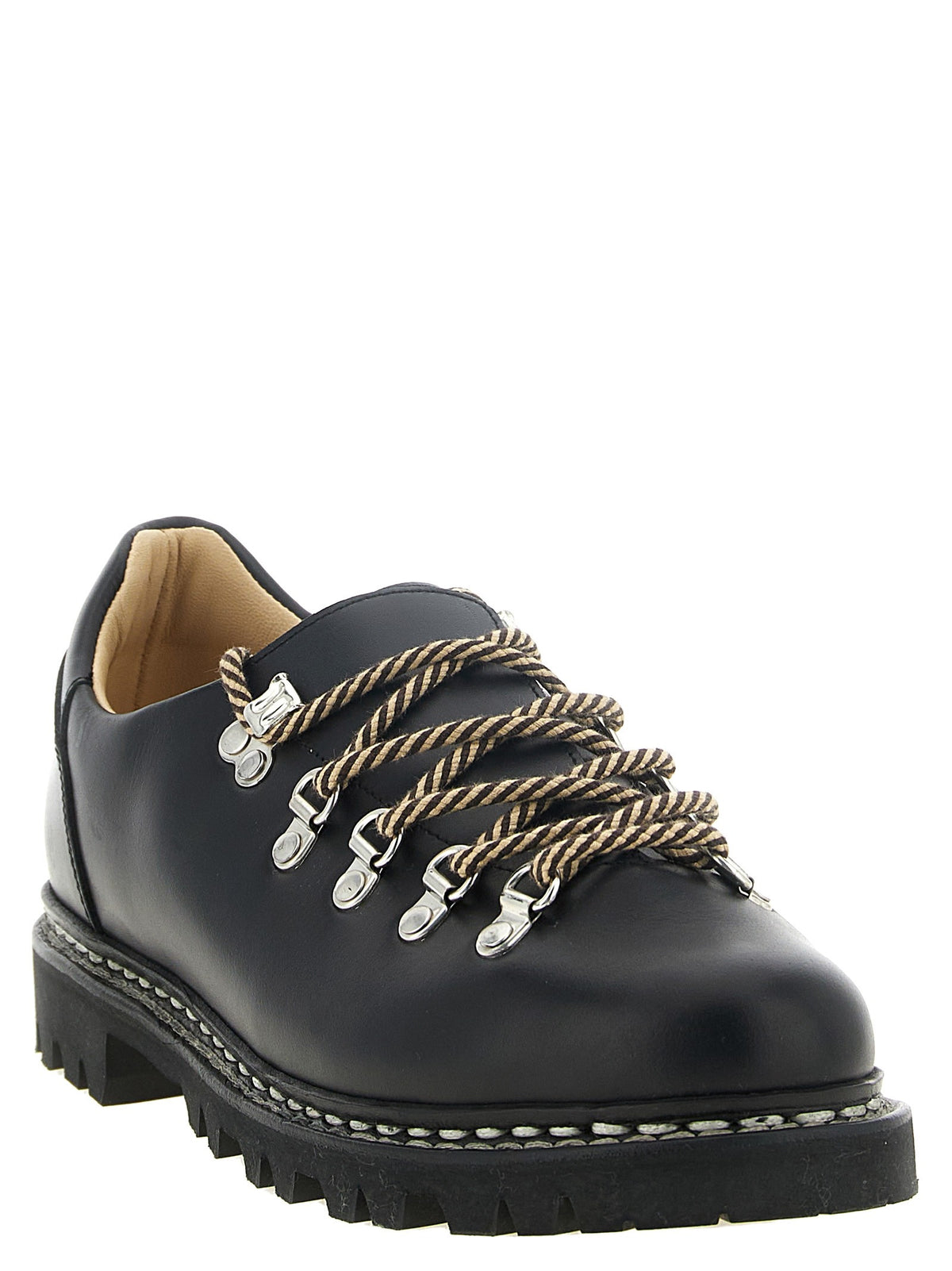Black 'Clusaz' lace-up shoes