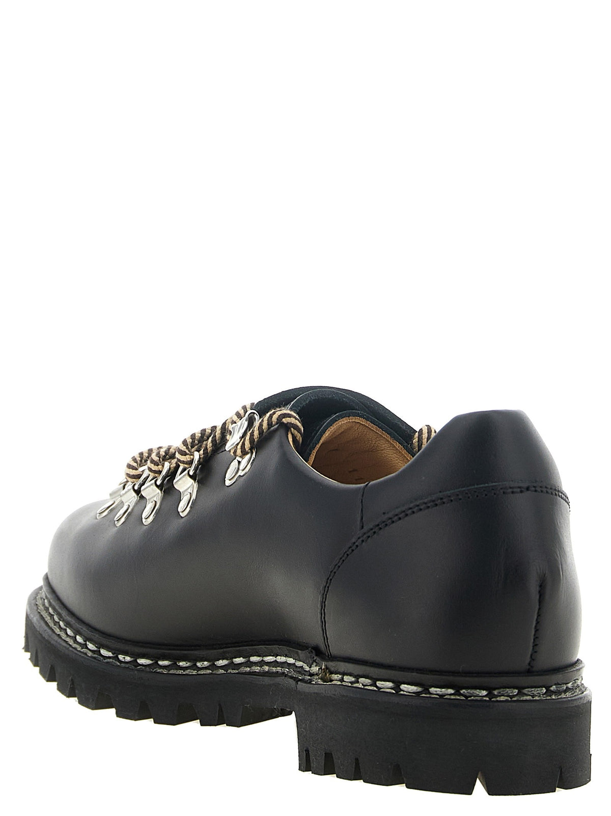 Black 'Clusaz' lace-up shoes