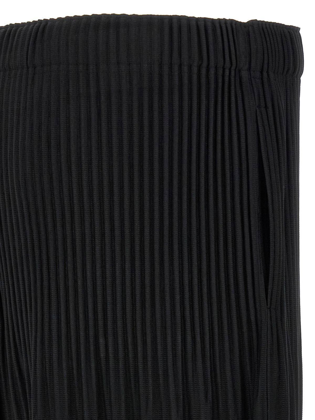 Black 'Color Pleats 2' pants