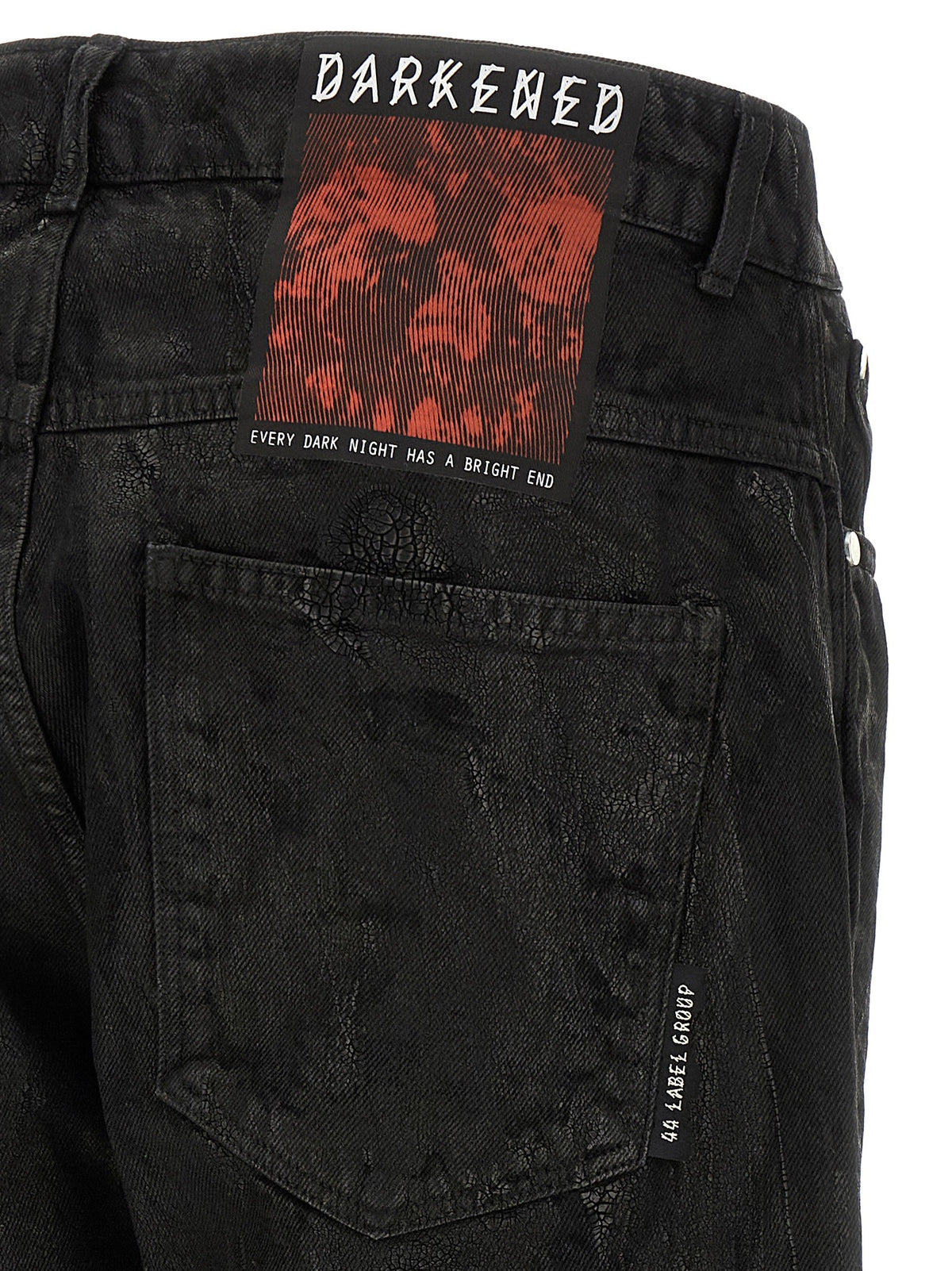 Black 'Darkened' jeans