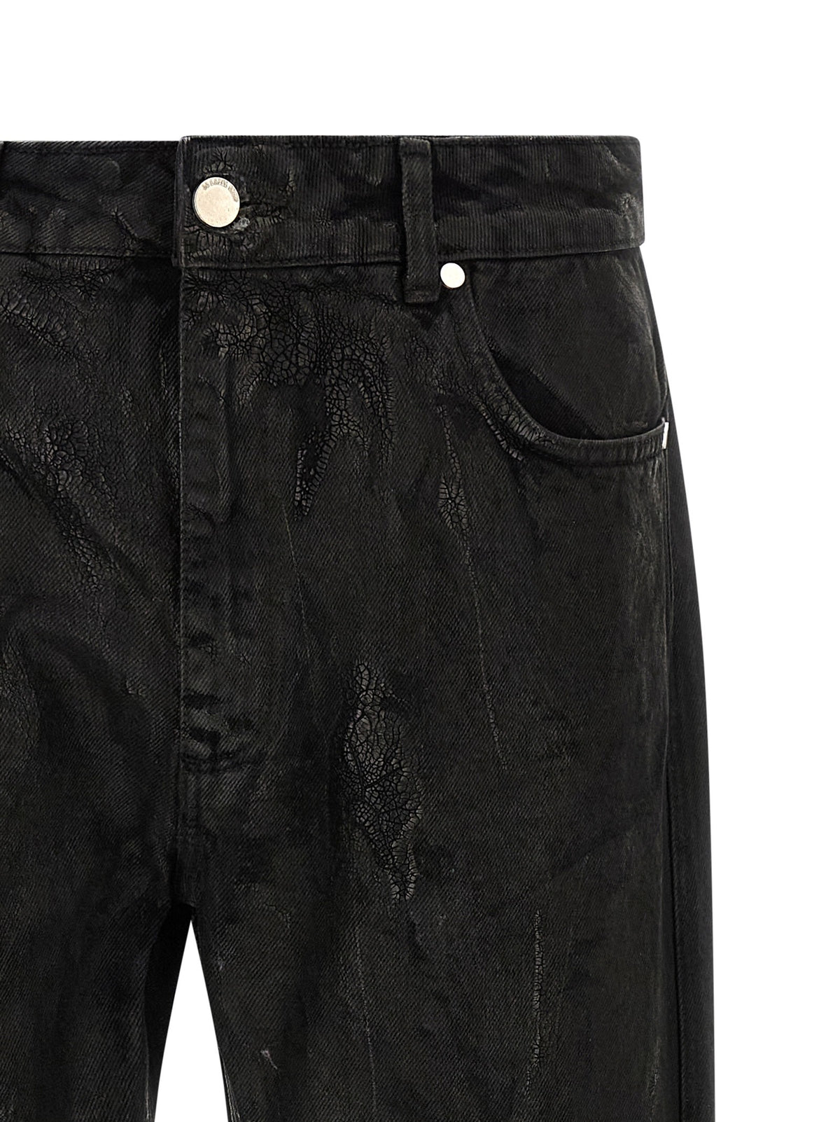 Black 'Darkened' jeans