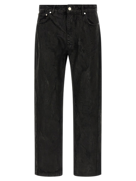 Black 'Darkened' jeans