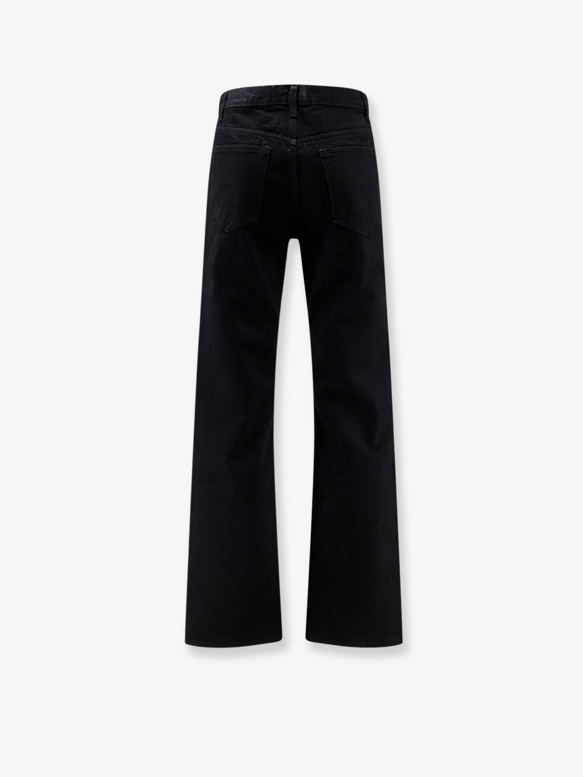 Black denim jeans