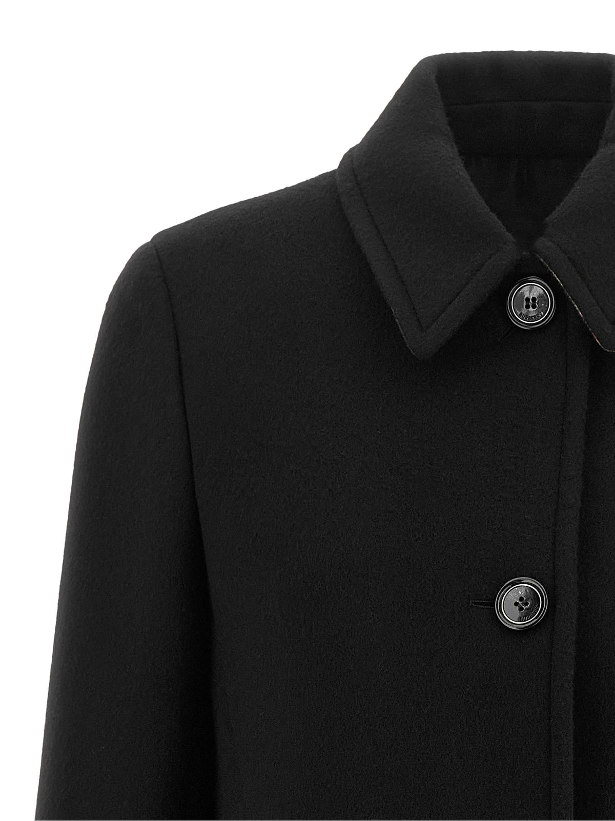 Black 'Gosford' coat