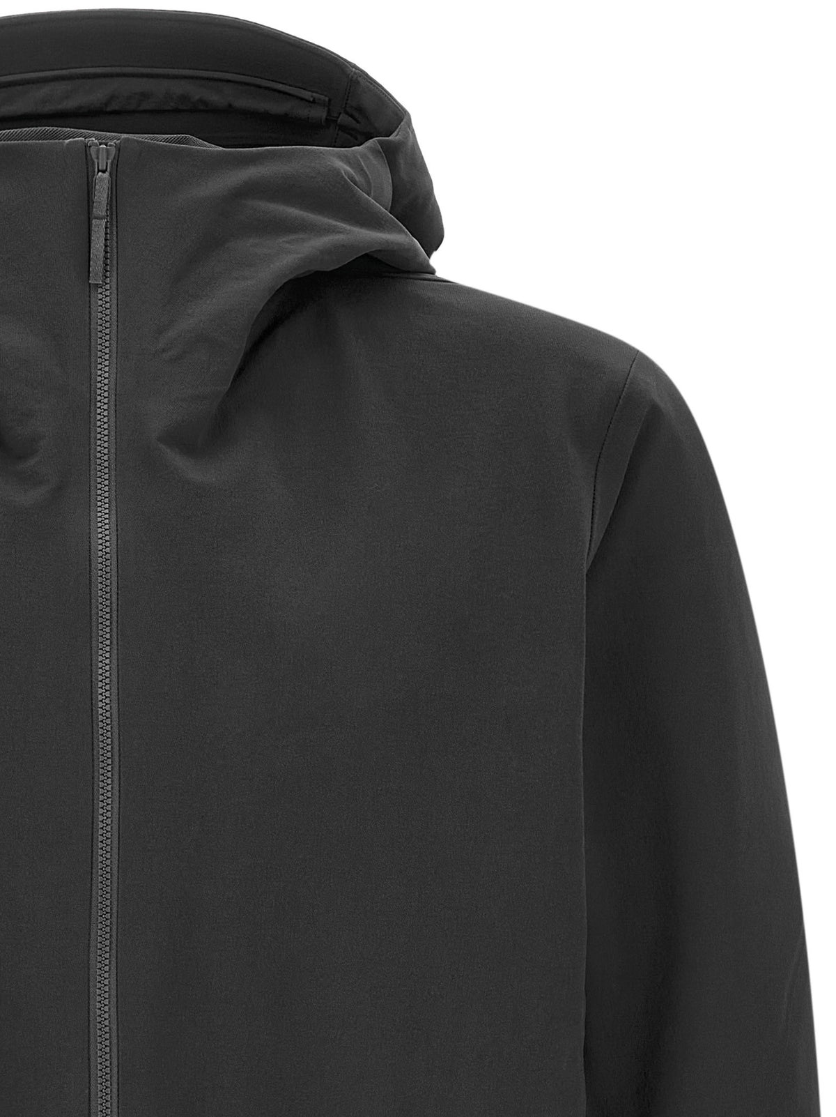 Black 'Isogon MX' hoodie
