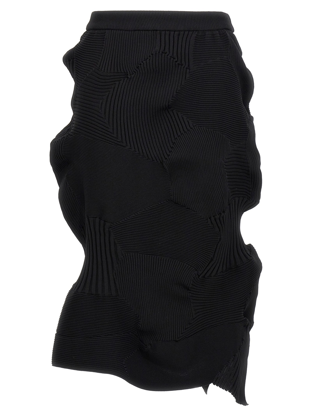 Black 'Kone Kone' skirt