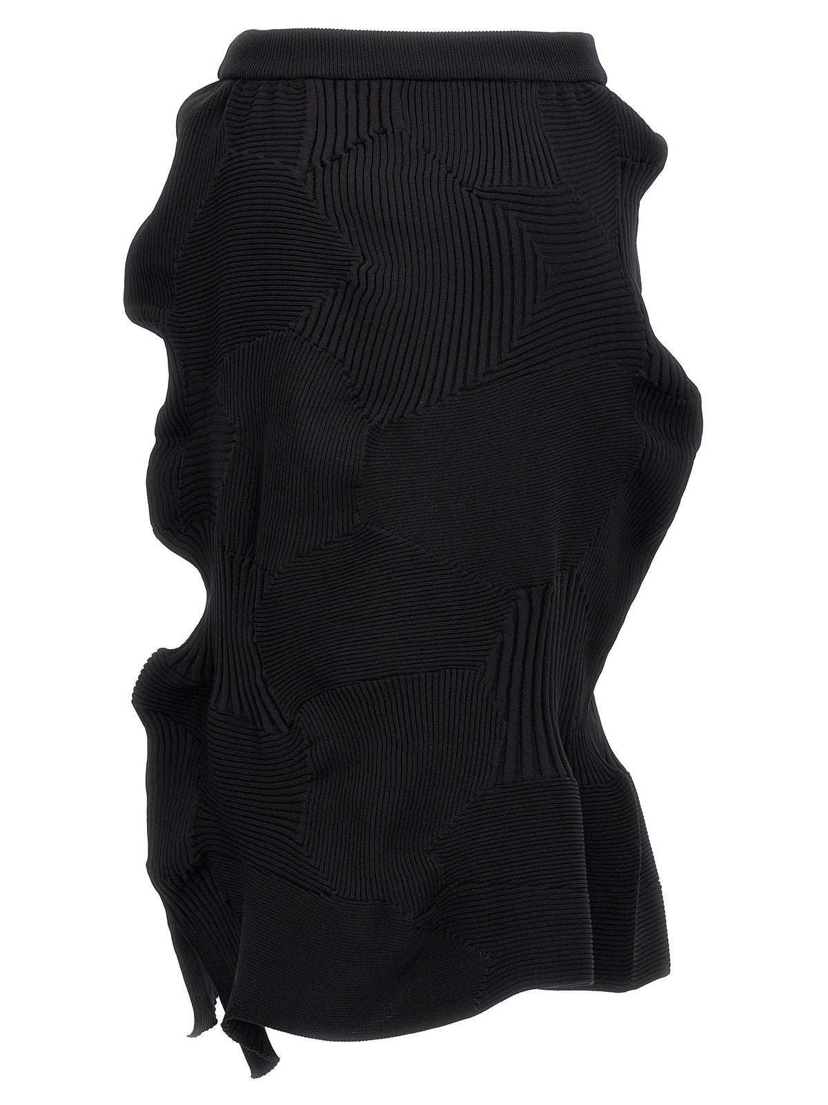 Black 'Kone Kone' skirt