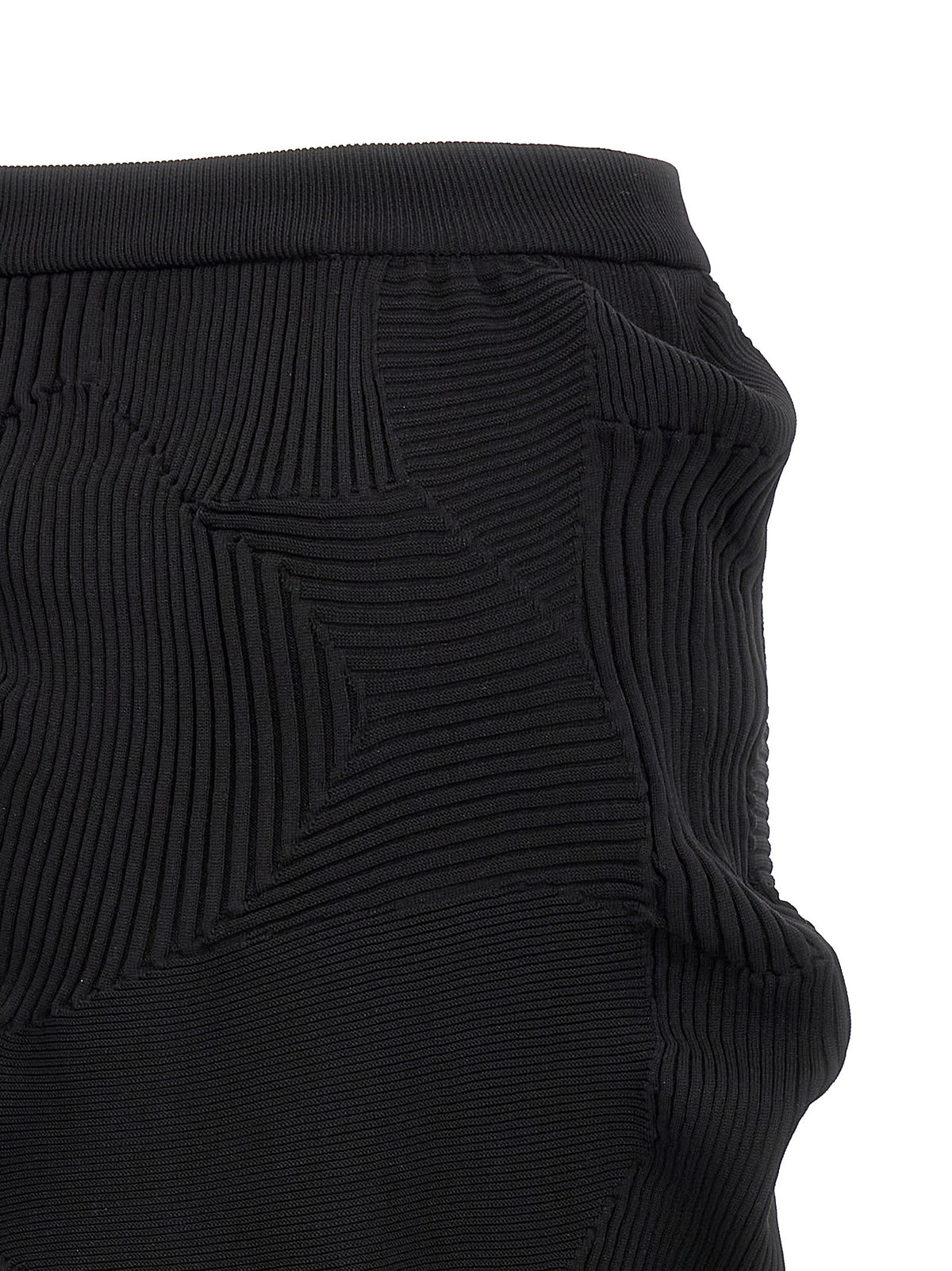 Black 'Kone Kone' skirt