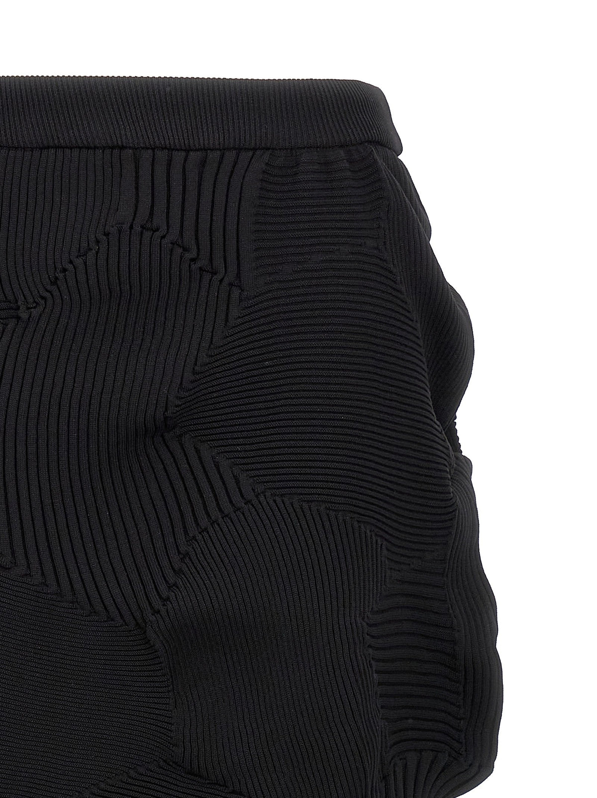 Black 'Kone Kone' skirt