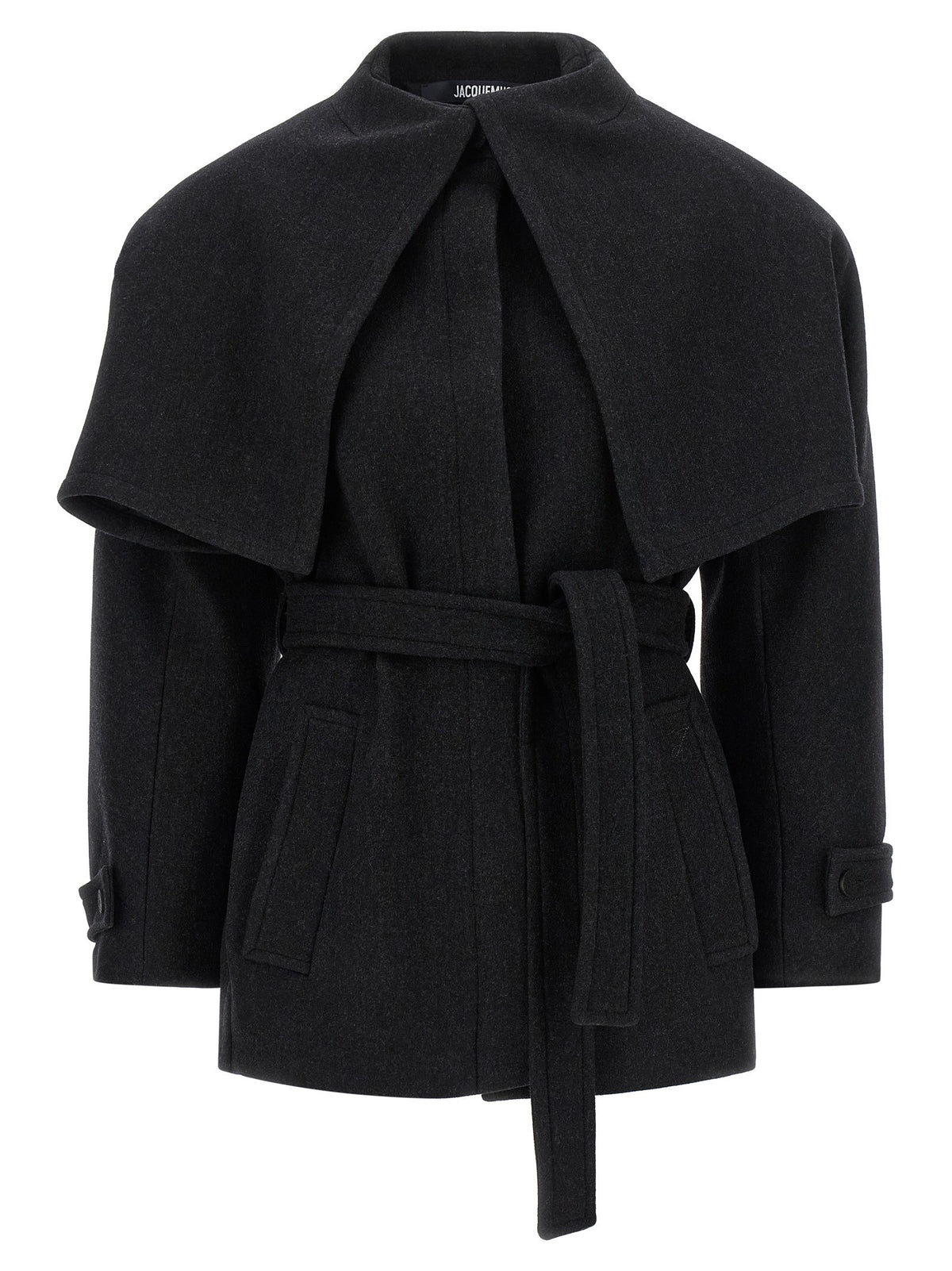Black 'Le Caban Boléro' coat