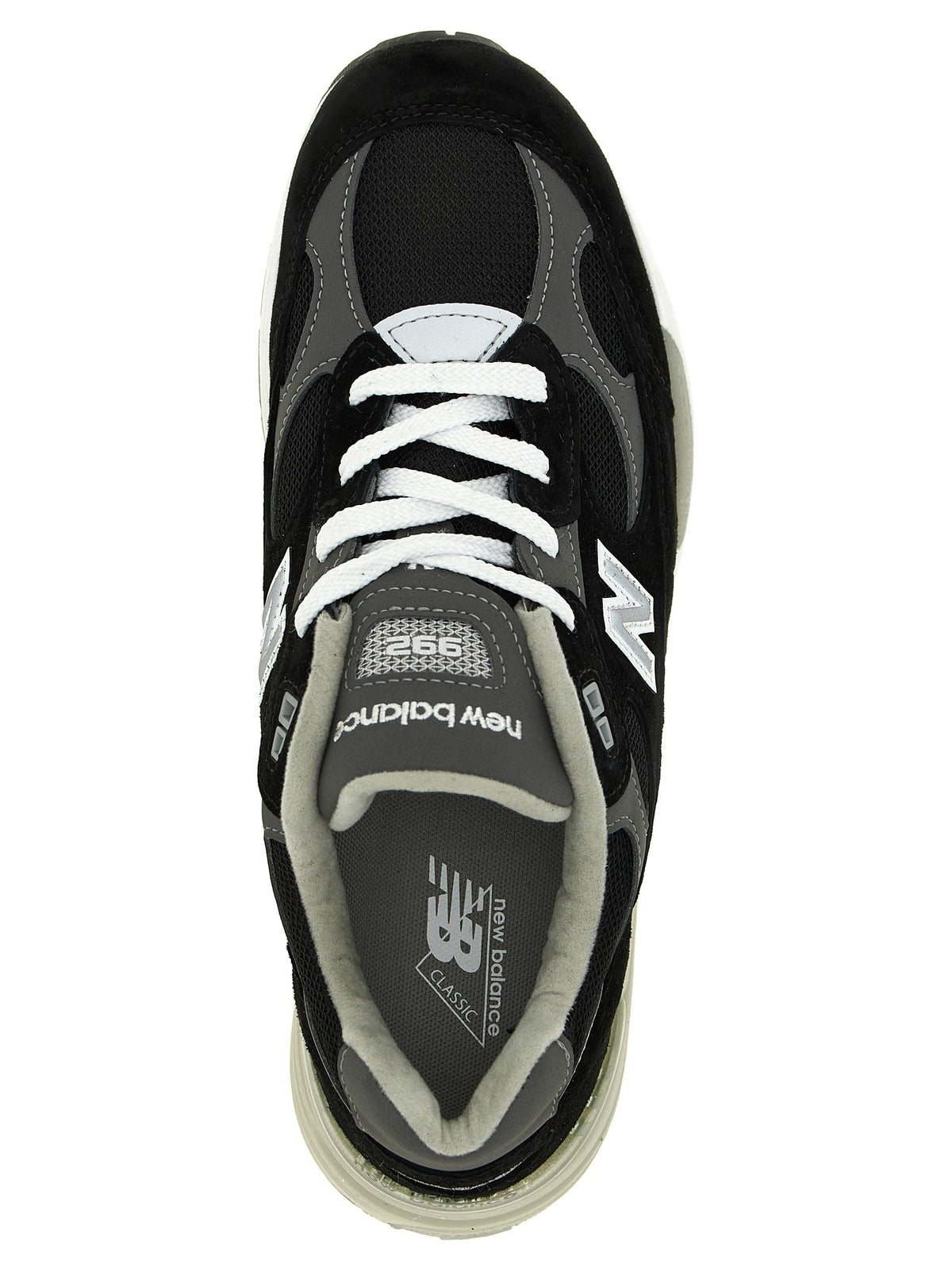 Black 'Made in USA 992' sneakers