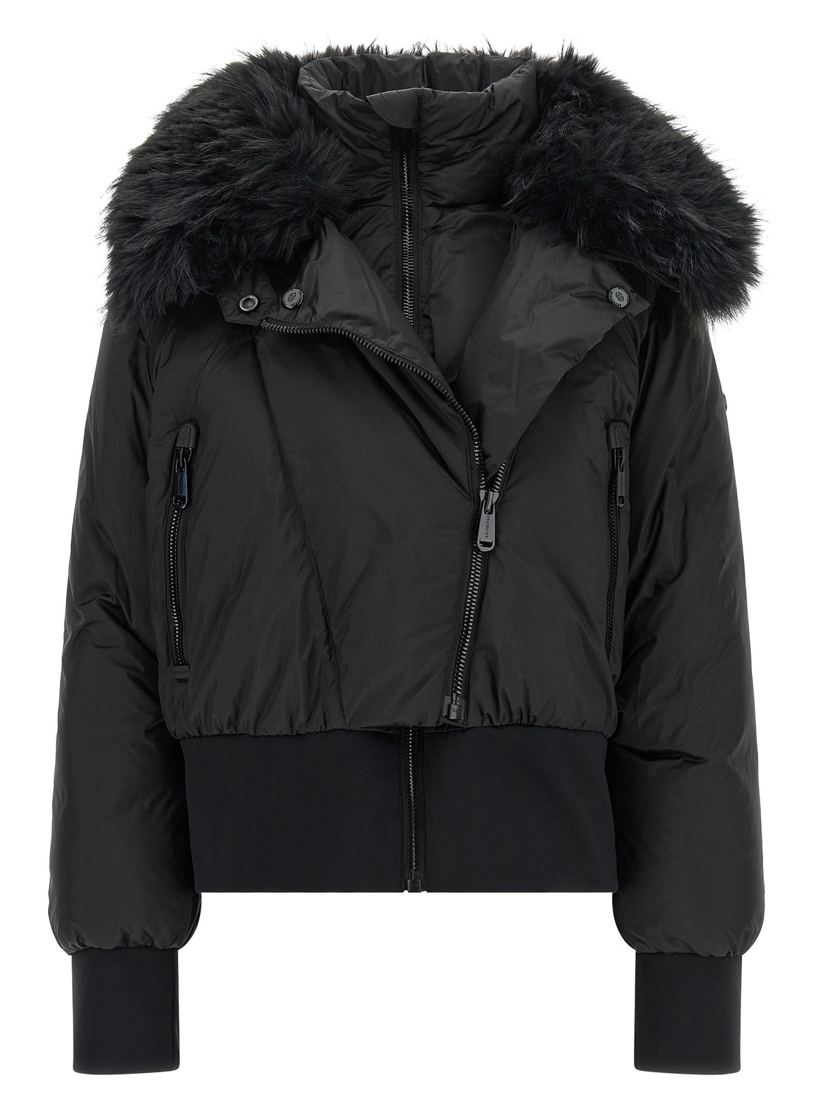 Black 'Misake' ski jacket
