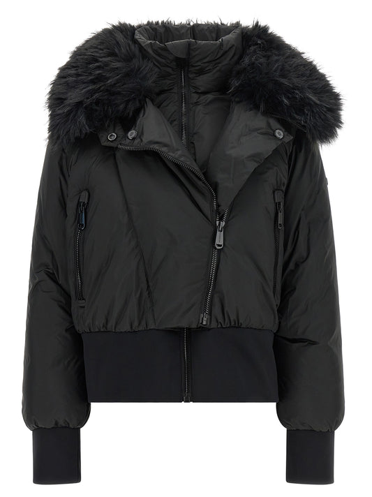 Black 'Misake' ski jacket