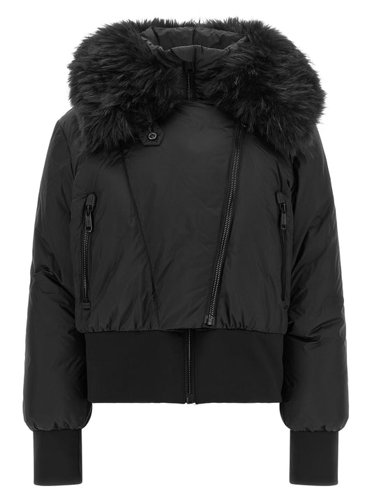 Black 'Misake' ski jacket