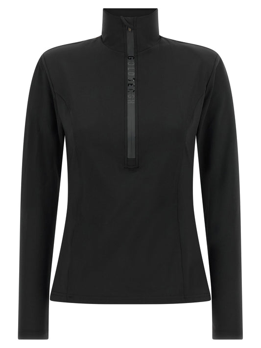 Black 'Odette' ski jersey