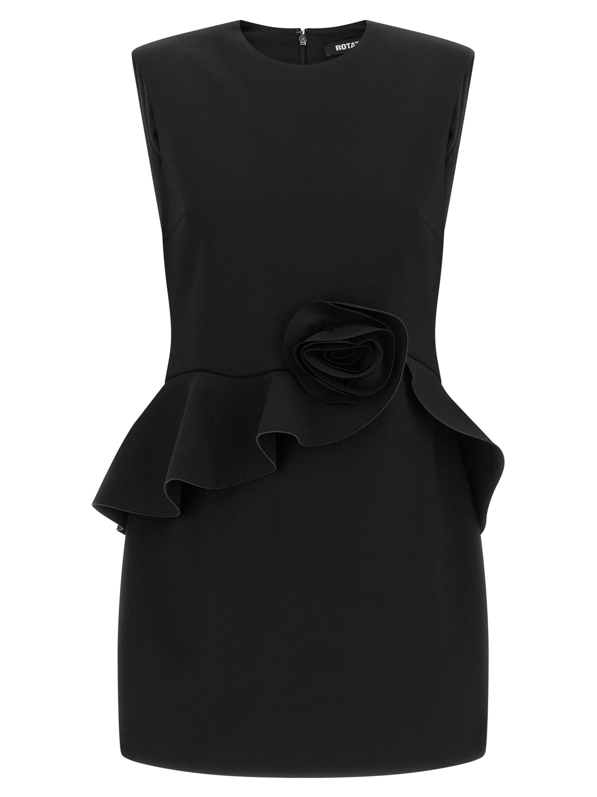 Black pink dress