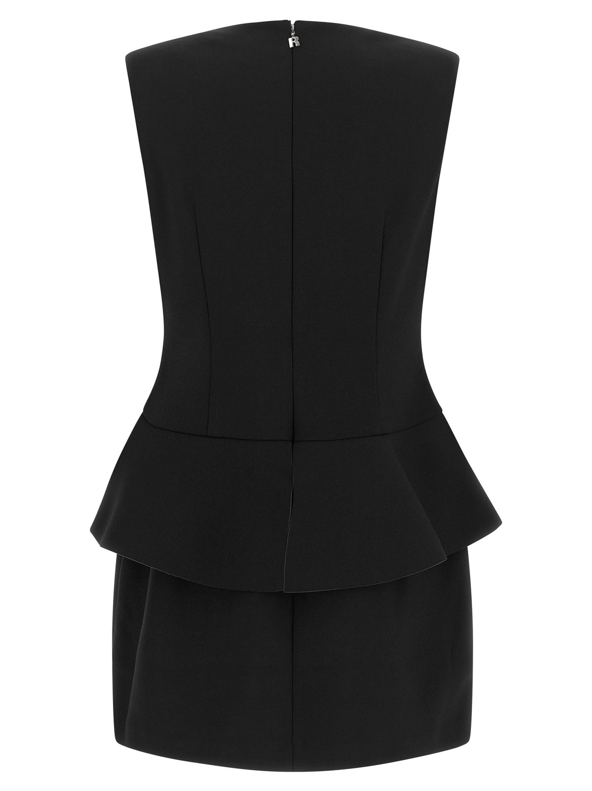 Black pink dress