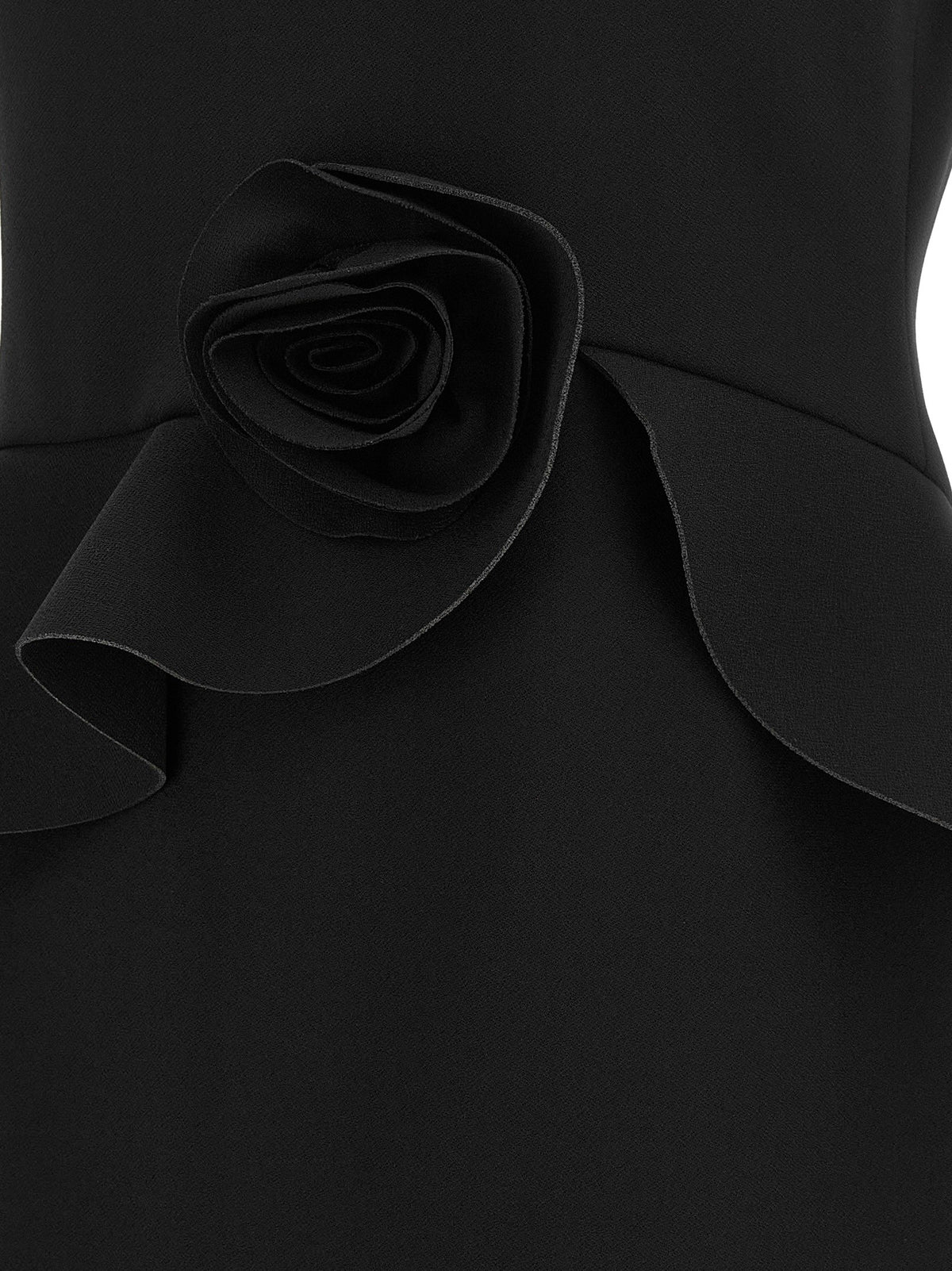 Black pink dress