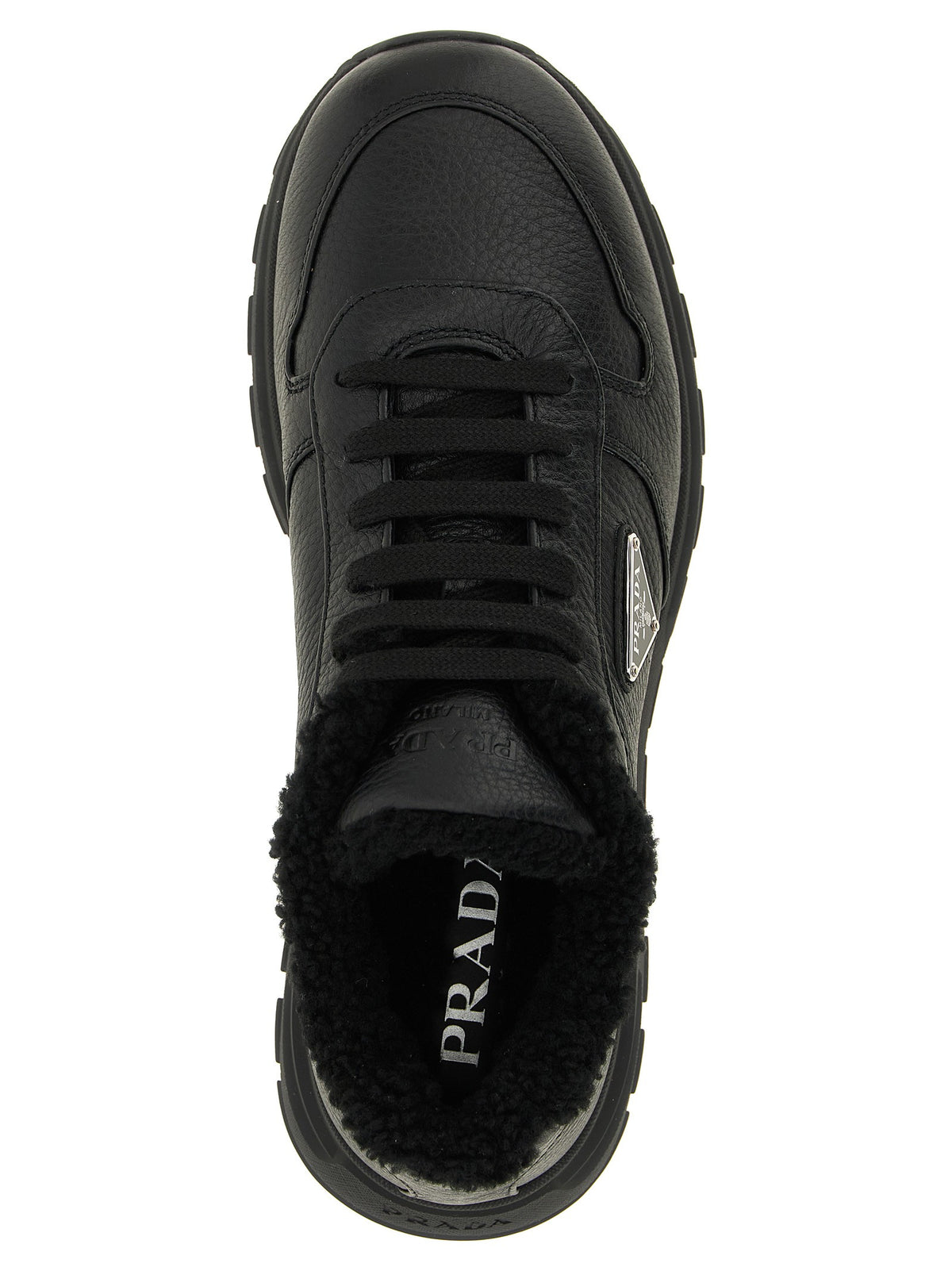 Black 'Prada Prax' sneakers