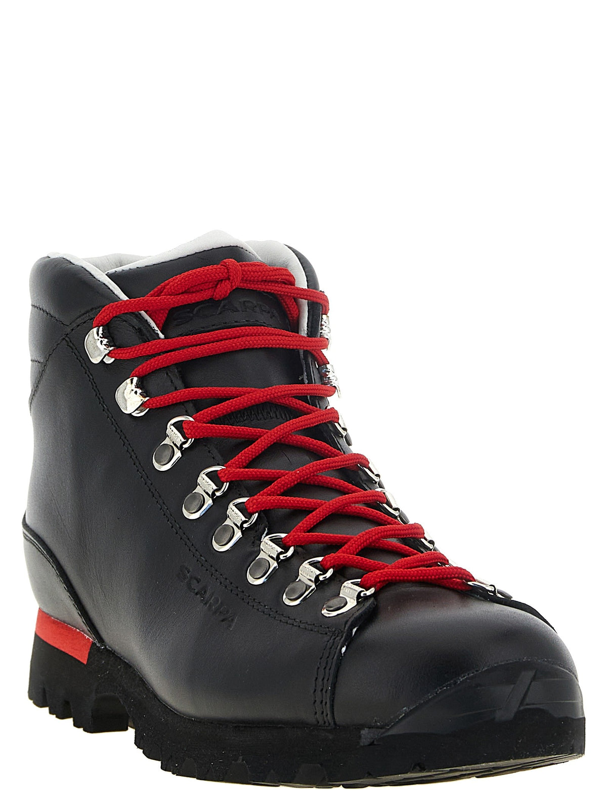 Black 'Primitive' ankle boots