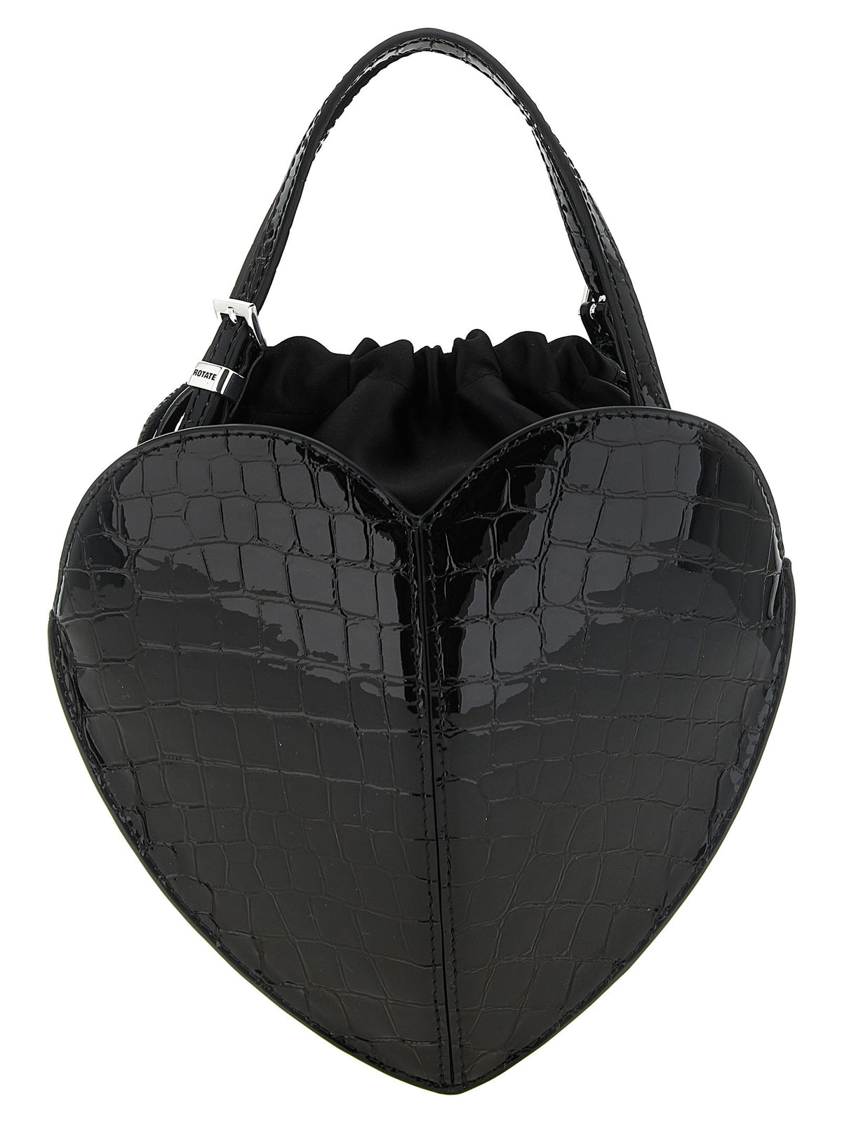 Black 'The Heart' handbag