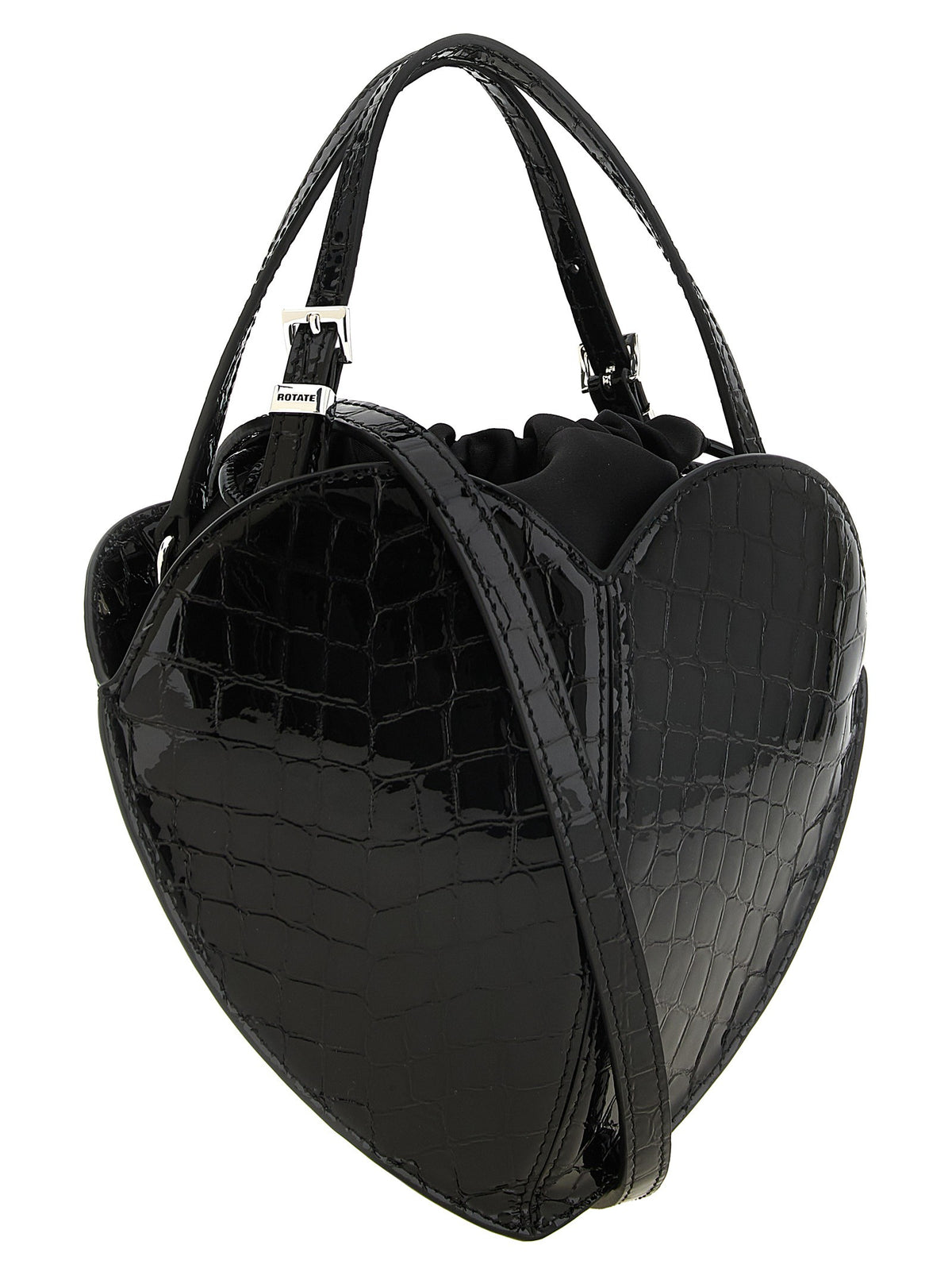 Black 'The Heart' handbag