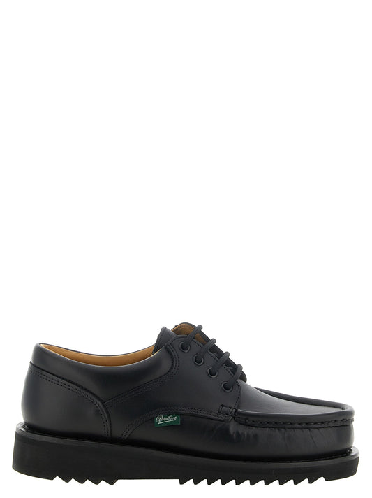 Black 'Thiers' lace-up shoes