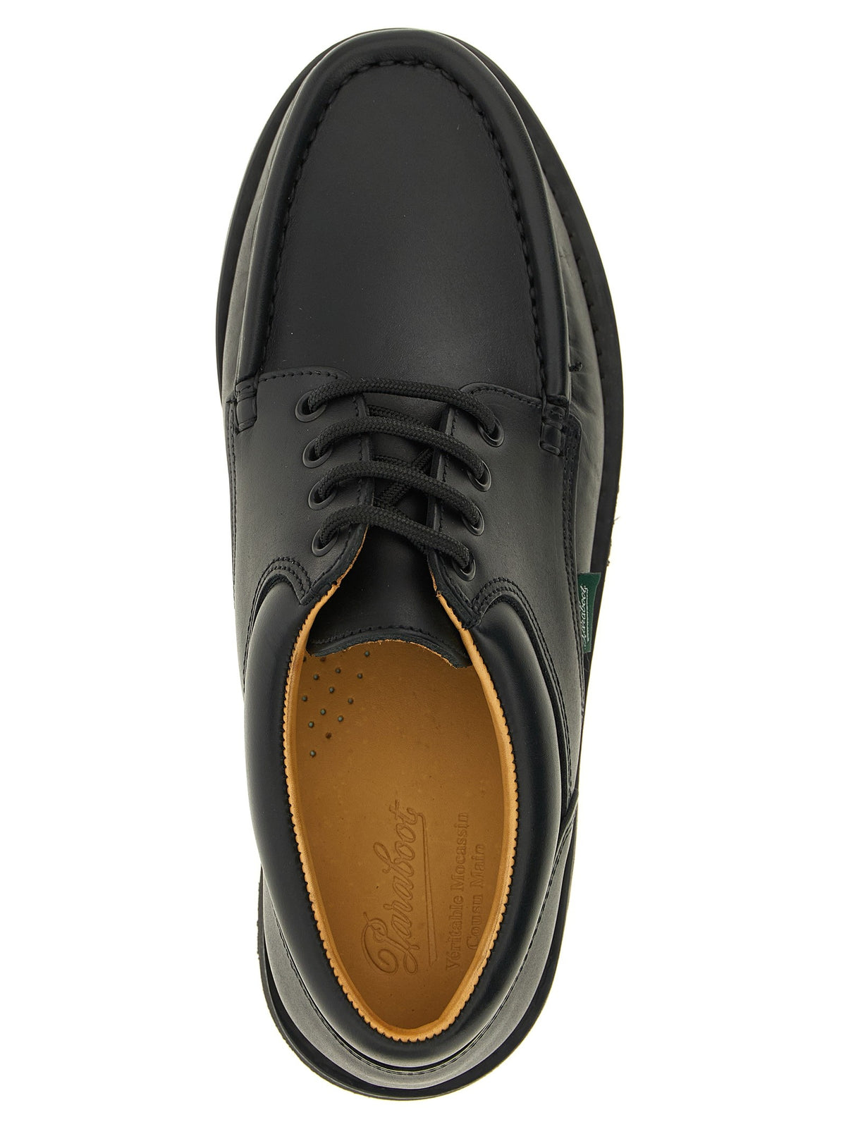 Black 'Thiers' lace-up shoes