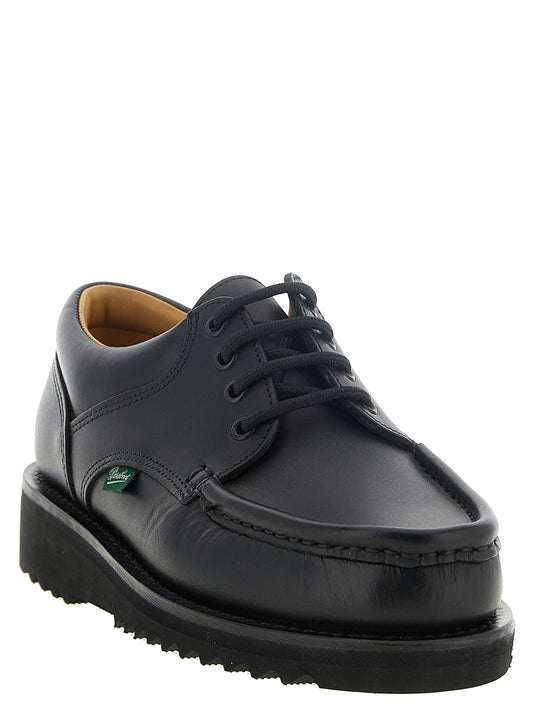 Black 'Thiers' lace-up shoes