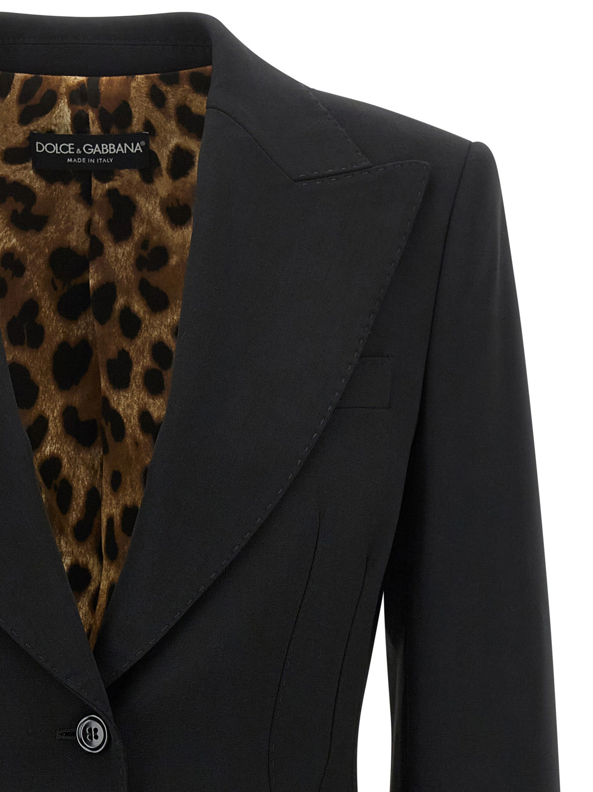Black 'Turlington' blazer