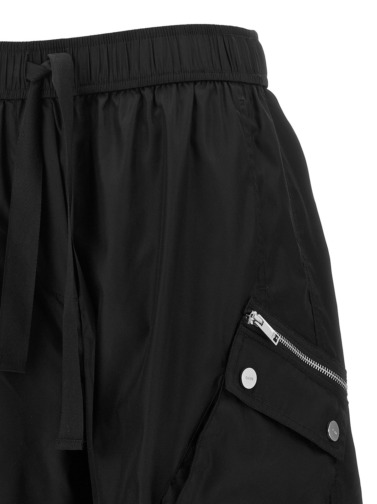 Black utility pants