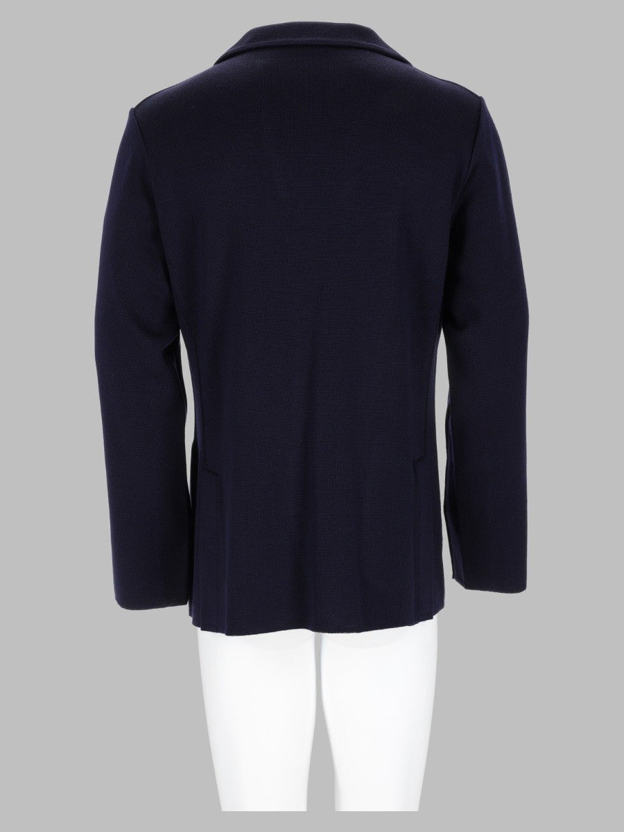 Blazer In Maglia Di Cotone
