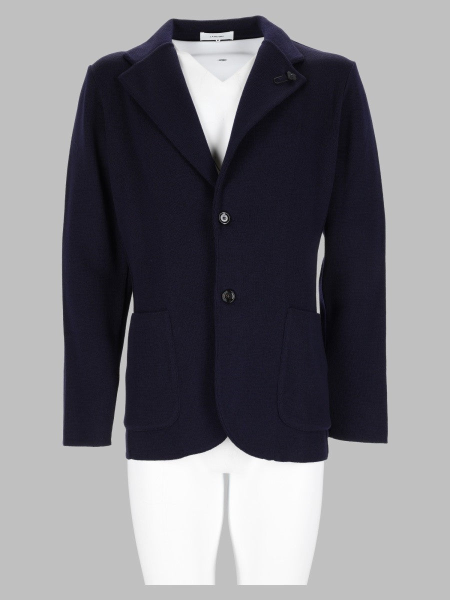 Blazer In Maglia Di Cotone
