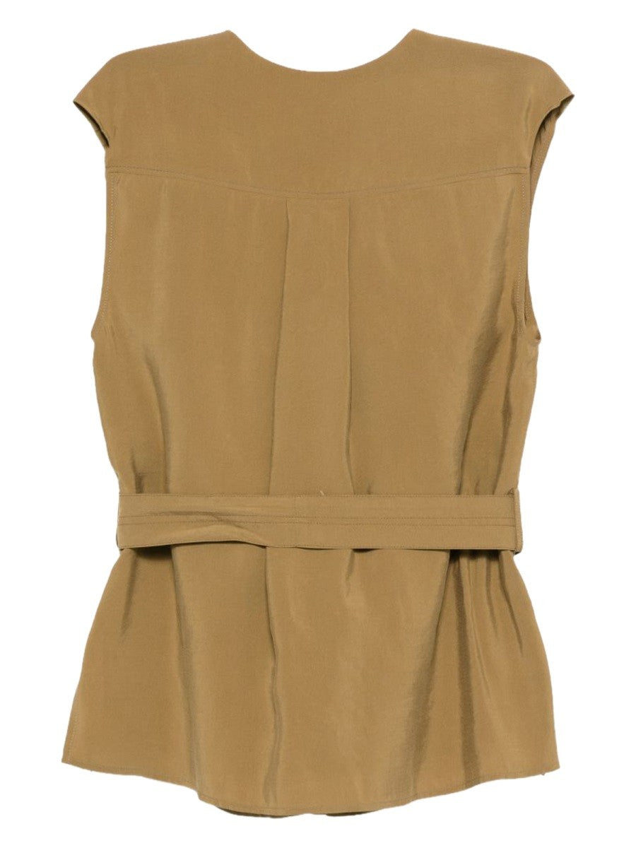 BLOUSE WITH BELT
