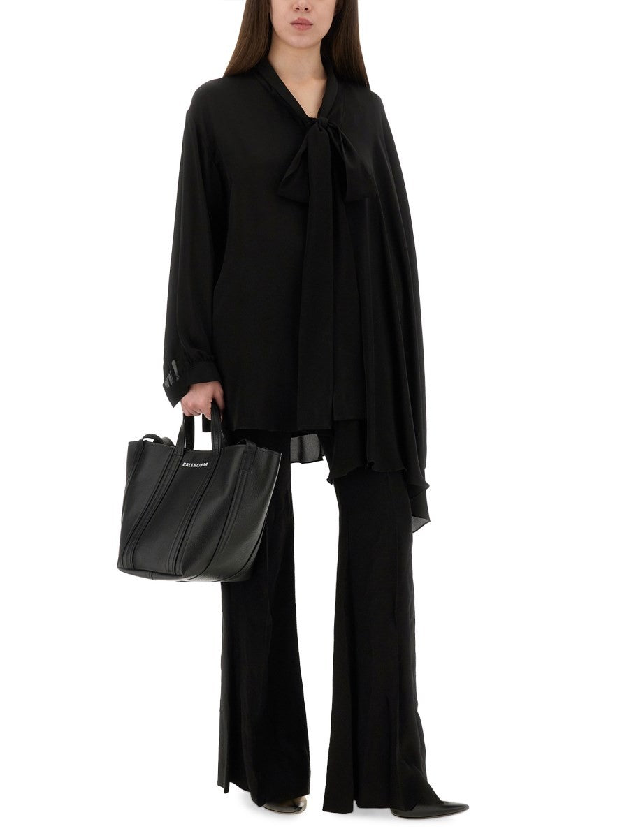 BLOUSE WITH SCARF