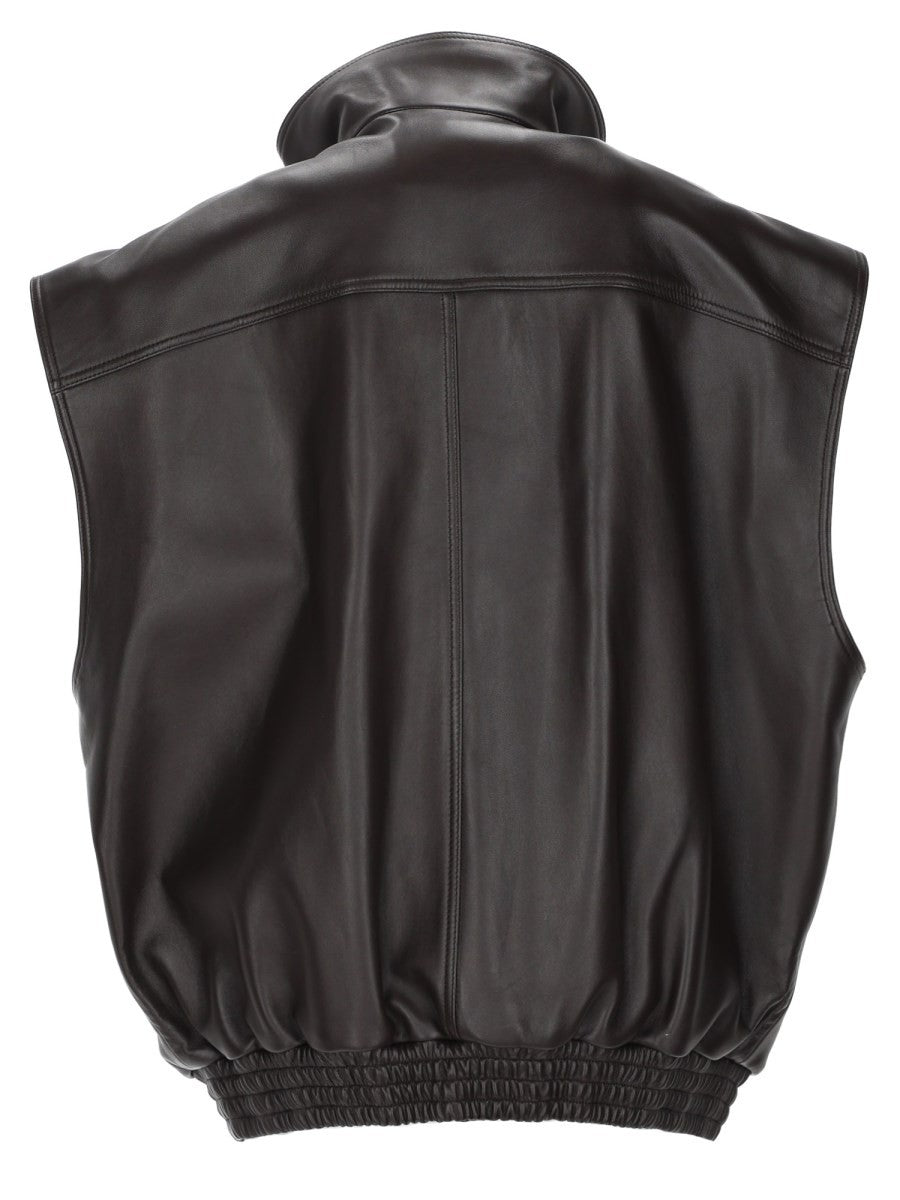 BLOUSON IN PELLE MORBIDA